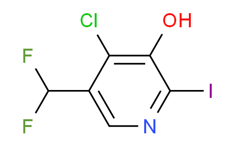 AM119056 | 1805379-20-7 | 4-Chloro-5-(difluoromethyl)-3-hydroxy-2-iodopyridine