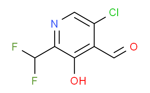 5-Chloro-2-(difluoromethyl)-3-hydroxypyridine-4-carboxaldehyde