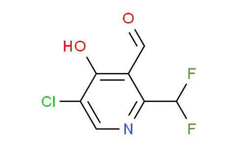 5-Chloro-2-(difluoromethyl)-4-hydroxypyridine-3-carboxaldehyde
