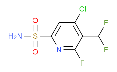 AM119080 | 1806933-75-4 | 4-Chloro-3-(difluoromethyl)-2-fluoropyridine-6-sulfonamide