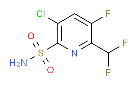 AM119084 | 1806925-41-6 | 5-Chloro-2-(difluoromethyl)-3-fluoropyridine-6-sulfonamide