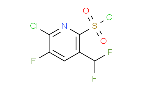 AM119093 | 1804446-89-6 | 2-Chloro-5-(difluoromethyl)-3-fluoropyridine-6-sulfonyl chloride