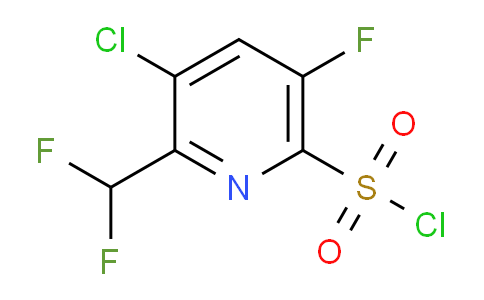 AM119104 | 1806929-09-8 | 3-Chloro-2-(difluoromethyl)-5-fluoropyridine-6-sulfonyl chloride