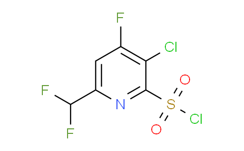 AM119129 | 1805061-71-5 | 3-Chloro-6-(difluoromethyl)-4-fluoropyridine-2-sulfonyl chloride