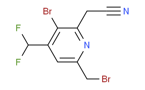 AM119131 | 1805363-65-8 | 3-Bromo-6-(bromomethyl)-4-(difluoromethyl)pyridine-2-acetonitrile