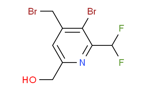 AM119157 | 1806919-20-9 | 3-Bromo-4-(bromomethyl)-2-(difluoromethyl)pyridine-6-methanol