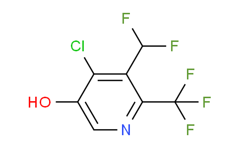 AM119158 | 1806931-46-3 | 4-Chloro-3-(difluoromethyl)-5-hydroxy-2-(trifluoromethyl)pyridine