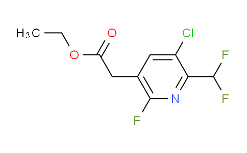 AM119170 | 1804669-29-1 | Ethyl 3-chloro-2-(difluoromethyl)-6-fluoropyridine-5-acetate