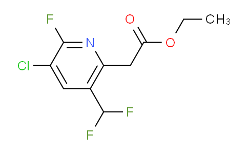 AM119176 | 1805409-44-2 | Ethyl 3-chloro-5-(difluoromethyl)-2-fluoropyridine-6-acetate