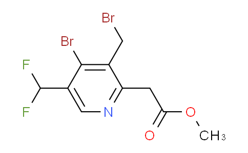 AM119177 | 1806868-53-0 | Methyl 4-bromo-3-(bromomethyl)-5-(difluoromethyl)pyridine-2-acetate