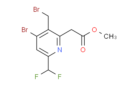 AM119179 | 1806922-87-1 | Methyl 4-bromo-3-(bromomethyl)-6-(difluoromethyl)pyridine-2-acetate
