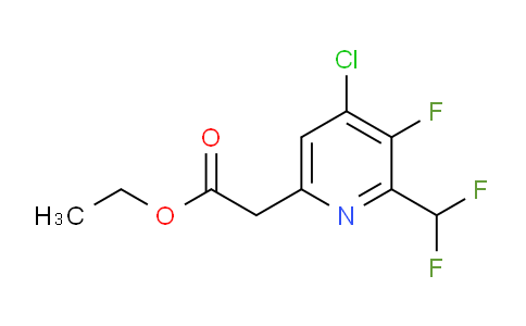 AM119180 | 1804669-52-0 | Ethyl 4-chloro-2-(difluoromethyl)-3-fluoropyridine-6-acetate