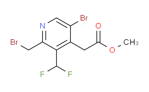 AM119181 | 1806922-95-1 | Methyl 5-bromo-2-(bromomethyl)-3-(difluoromethyl)pyridine-4-acetate