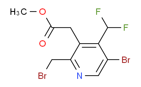 AM119182 | 1805387-37-4 | Methyl 5-bromo-2-(bromomethyl)-4-(difluoromethyl)pyridine-3-acetate