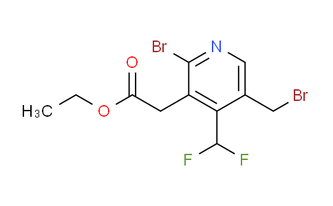 AM119201 | 1806923-22-7 | Ethyl 2-bromo-5-(bromomethyl)-4-(difluoromethyl)pyridine-3-acetate
