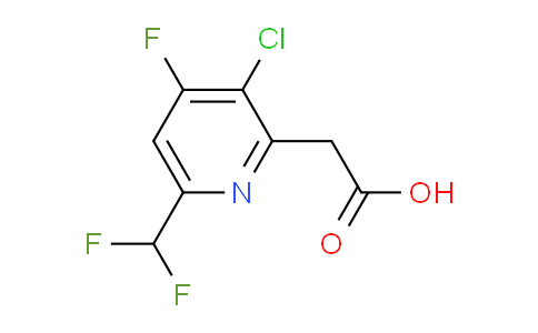 AM119216 | 1805992-81-7 | 3-Chloro-6-(difluoromethyl)-4-fluoropyridine-2-acetic acid