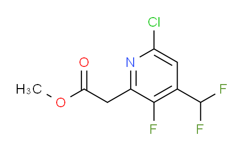 AM119227 | 1804445-94-0 | Methyl 6-chloro-4-(difluoromethyl)-3-fluoropyridine-2-acetate