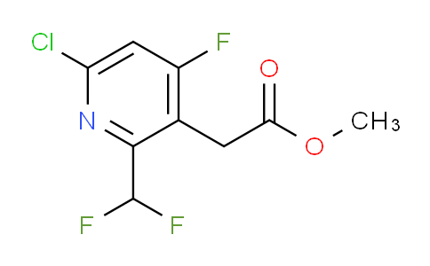 AM119231 | 1806918-17-1 | Methyl 6-chloro-2-(difluoromethyl)-4-fluoropyridine-3-acetate