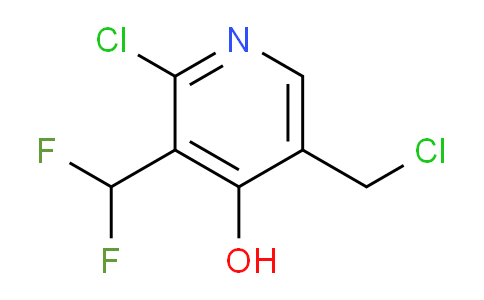 2-Chloro-5-(chloromethyl)-3-(difluoromethyl)-4-hydroxypyridine