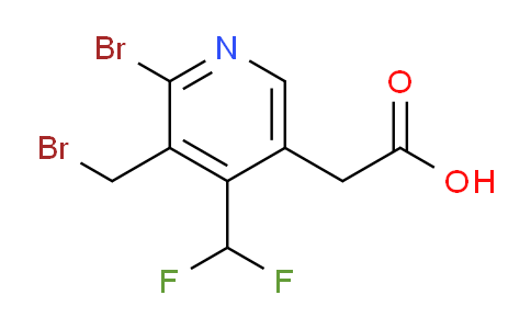 AM119243 | 1805950-23-5 | 2-Bromo-3-(bromomethyl)-4-(difluoromethyl)pyridine-5-acetic acid