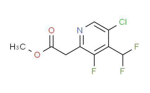 AM119244 | 1804667-85-3 | Methyl 5-chloro-4-(difluoromethyl)-3-fluoropyridine-2-acetate