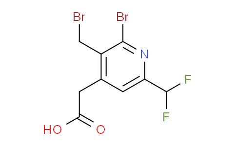 AM119245 | 1805367-97-8 | 2-Bromo-3-(bromomethyl)-6-(difluoromethyl)pyridine-4-acetic acid