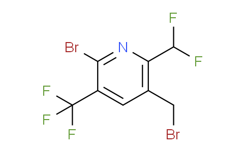 AM119247 | 1805354-91-9 | 2-Bromo-5-(bromomethyl)-6-(difluoromethyl)-3-(trifluoromethyl)pyridine