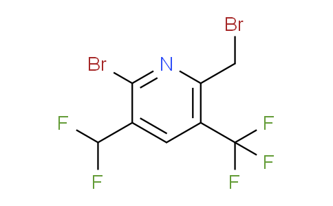 AM119250 | 1805252-66-7 | 2-Bromo-6-(bromomethyl)-3-(difluoromethyl)-5-(trifluoromethyl)pyridine