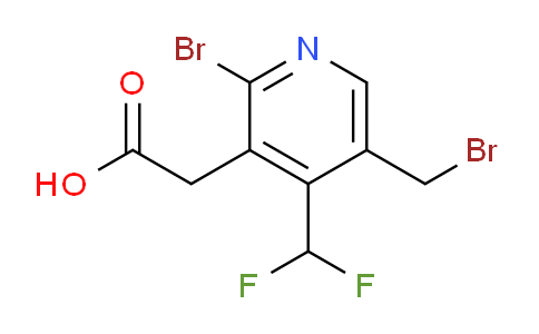 AM119254 | 1804850-54-1 | 2-Bromo-5-(bromomethyl)-4-(difluoromethyl)pyridine-3-acetic acid