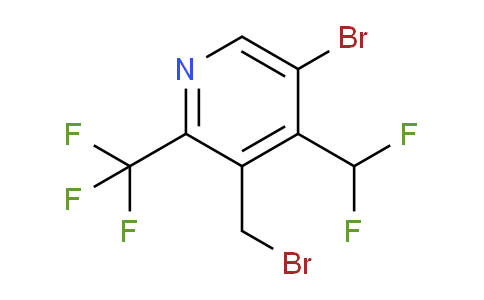 AM119266 | 1806917-54-3 | 5-Bromo-3-(bromomethyl)-4-(difluoromethyl)-2-(trifluoromethyl)pyridine