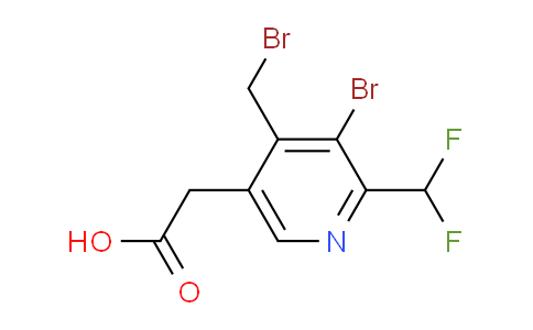 AM119267 | 1805382-26-6 | 3-Bromo-4-(bromomethyl)-2-(difluoromethyl)pyridine-5-acetic acid