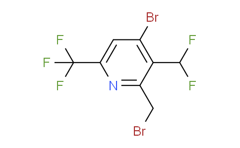 AM119270 | 1805355-17-2 | 4-Bromo-2-(bromomethyl)-3-(difluoromethyl)-6-(trifluoromethyl)pyridine