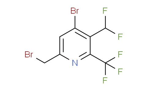 AM119272 | 1805341-23-4 | 4-Bromo-6-(bromomethyl)-3-(difluoromethyl)-2-(trifluoromethyl)pyridine