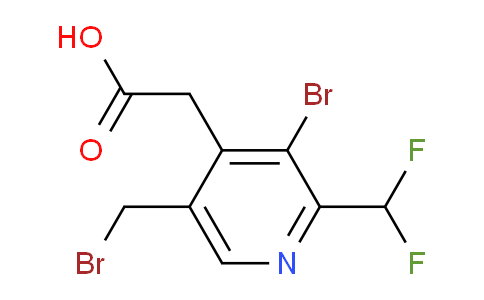AM119273 | 1805041-00-2 | 3-Bromo-5-(bromomethyl)-2-(difluoromethyl)pyridine-4-acetic acid