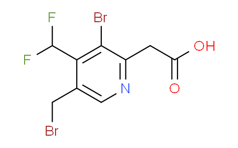 AM119275 | 1805171-64-5 | 3-Bromo-5-(bromomethyl)-4-(difluoromethyl)pyridine-2-acetic acid