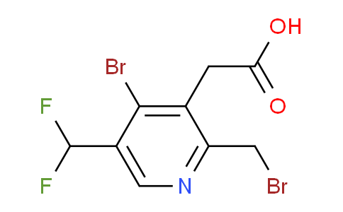 AM119281 | 1805041-06-8 | 4-Bromo-2-(bromomethyl)-5-(difluoromethyl)pyridine-3-acetic acid