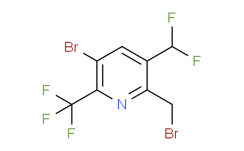 AM119282 | 1805944-57-3 | 5-Bromo-2-(bromomethyl)-3-(difluoromethyl)-6-(trifluoromethyl)pyridine