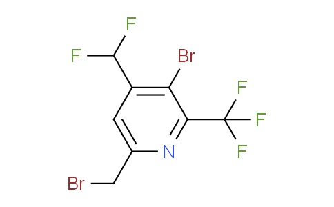 AM119283 | 1806859-32-4 | 3-Bromo-6-(bromomethyl)-4-(difluoromethyl)-2-(trifluoromethyl)pyridine