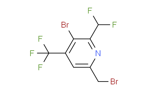 AM119285 | 1805355-45-6 | 3-Bromo-6-(bromomethyl)-2-(difluoromethyl)-4-(trifluoromethyl)pyridine