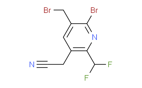 AM119289 | 1805253-45-5 | 2-Bromo-3-(bromomethyl)-6-(difluoromethyl)pyridine-5-acetonitrile