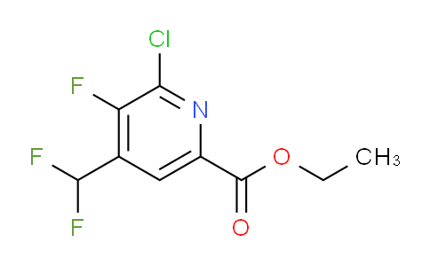 AM119290 | 1806916-74-4 | Ethyl 2-chloro-4-(difluoromethyl)-3-fluoropyridine-6-carboxylate