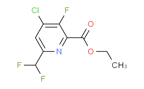 AM119324 | 1804444-35-6 | Ethyl 4-chloro-6-(difluoromethyl)-3-fluoropyridine-2-carboxylate