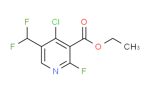AM119327 | 1804468-43-6 | Ethyl 4-chloro-5-(difluoromethyl)-2-fluoropyridine-3-carboxylate