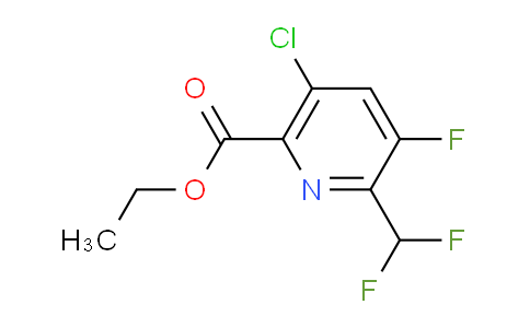 AM119328 | 1805262-99-0 | Ethyl 5-chloro-2-(difluoromethyl)-3-fluoropyridine-6-carboxylate