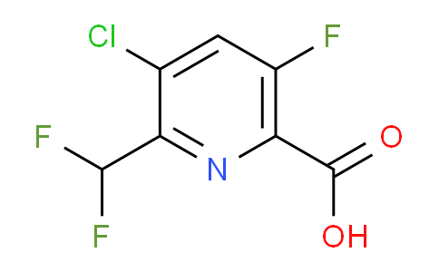 AM119330 | 1804494-91-4 | 3-Chloro-2-(difluoromethyl)-5-fluoropyridine-6-carboxylic acid
