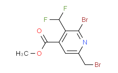 AM119341 | 1805344-03-9 | Methyl 2-bromo-6-(bromomethyl)-3-(difluoromethyl)pyridine-4-carboxylate