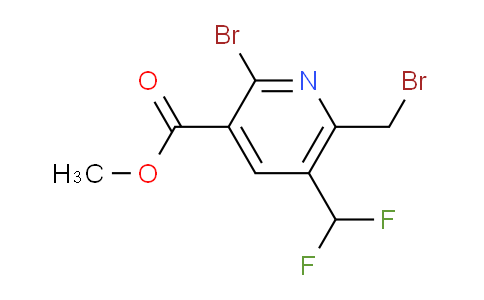 AM119343 | 1805365-88-1 | Methyl 2-bromo-6-(bromomethyl)-5-(difluoromethyl)pyridine-3-carboxylate