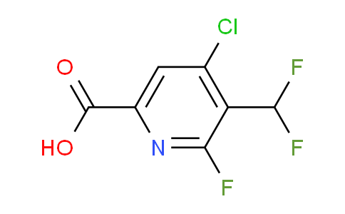 AM119349 | 1806935-49-8 | 4-Chloro-3-(difluoromethyl)-2-fluoropyridine-6-carboxylic acid
