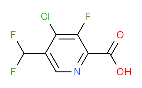 AM119350 | 1806915-74-1 | 4-Chloro-5-(difluoromethyl)-3-fluoropyridine-2-carboxylic acid