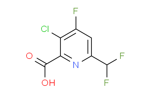 AM119355 | 1805261-34-0 | 3-Chloro-6-(difluoromethyl)-4-fluoropyridine-2-carboxylic acid